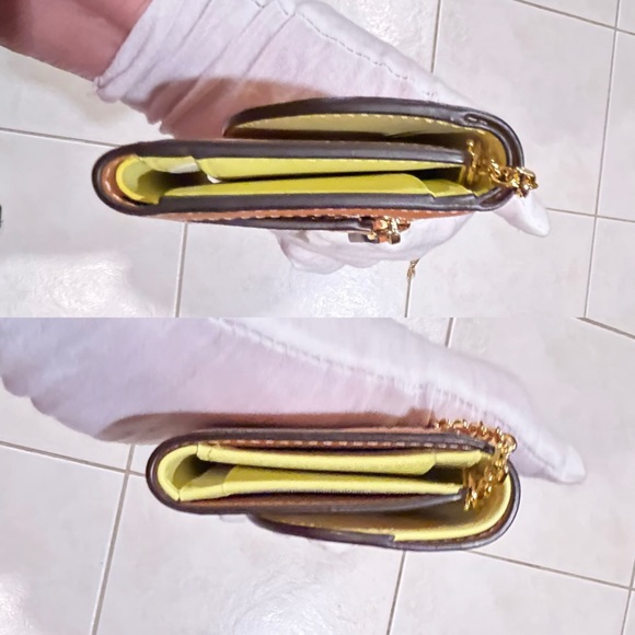 MCM Mode Travia Trifold Chain Wallet - Picture 12 of 14